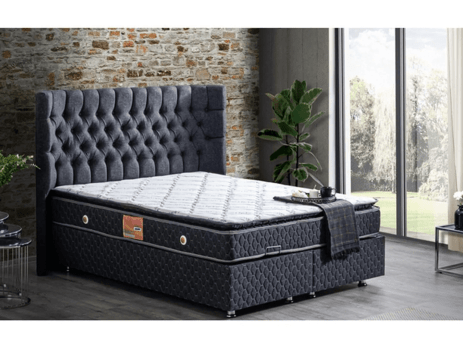 boxspring bed